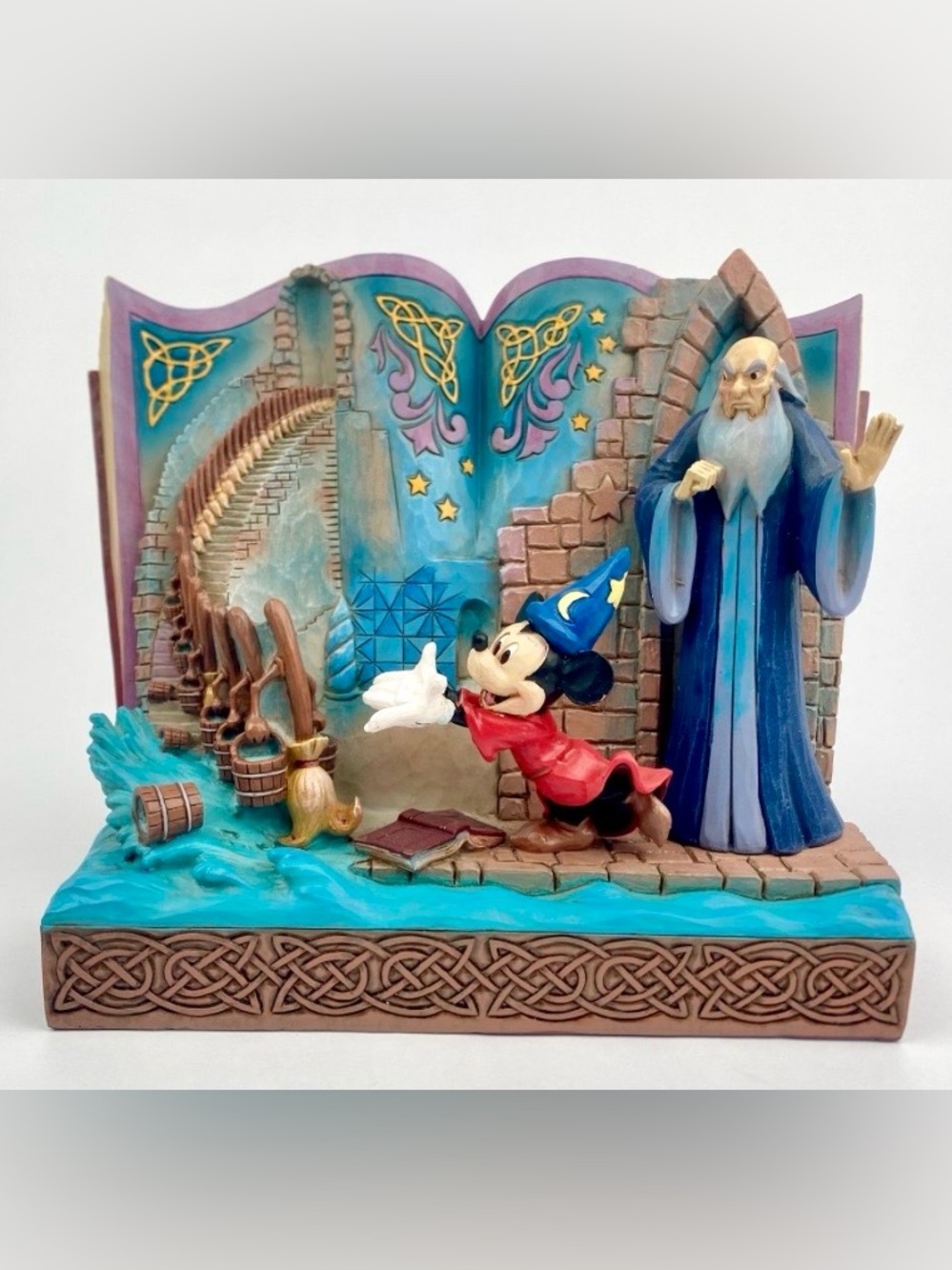 Jim Shore Disney Fantasia Mickey wizard scene